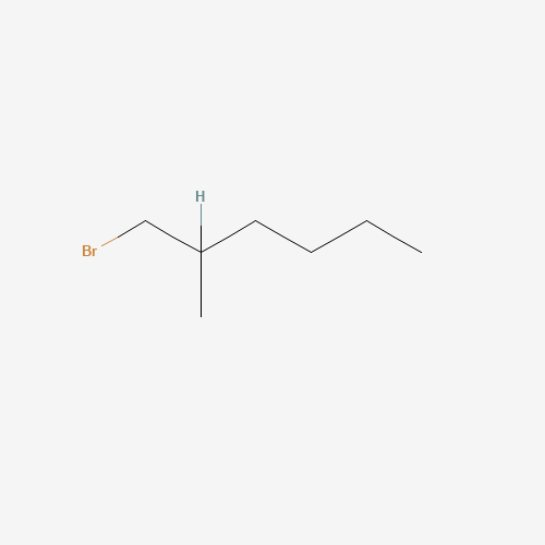 1-Bromo-2-methylhexane (CAS: 101258-57-5) - Chemical Structure and Molecular Formula 