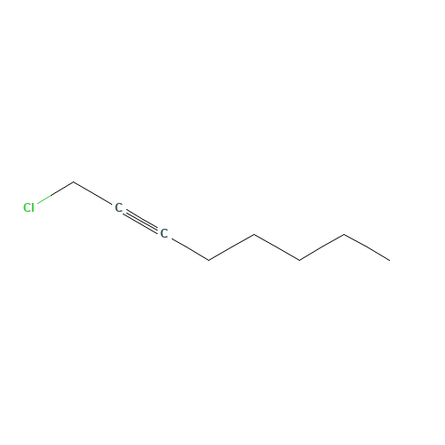 1-Chlorooct-2-yne (CAS: 51575-83-8) - Chemical Structure and Molecular Formula 