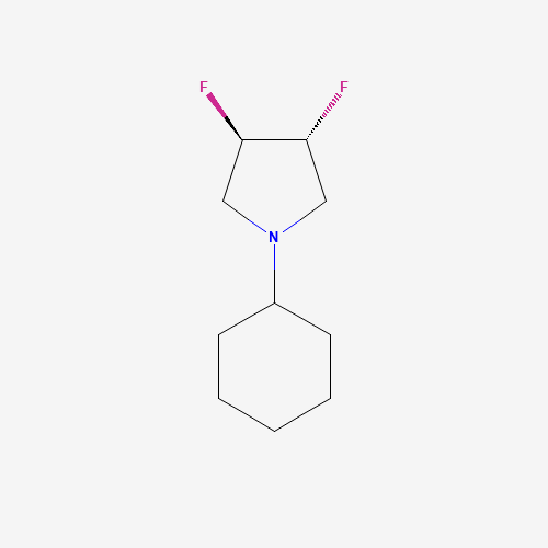 1-Cyclohexyl-3,4-difluoropyrrolidine (CAS: 209625-81-0) - Related Chemical Product