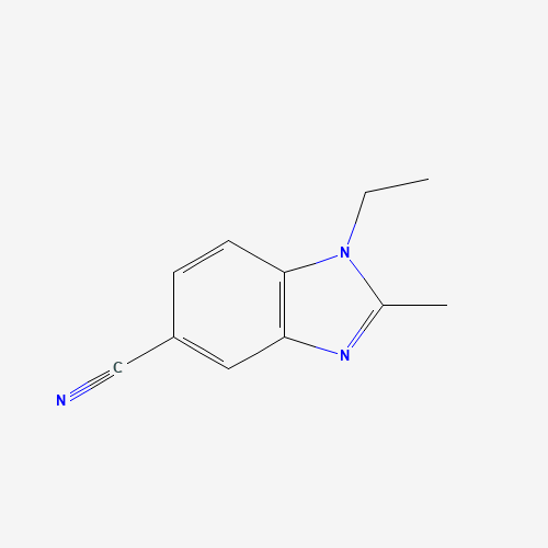 1-ethyl-2-methyl-5-cyanobenzimidazole (CAS: 62306-08-5) - Related Chemical Product