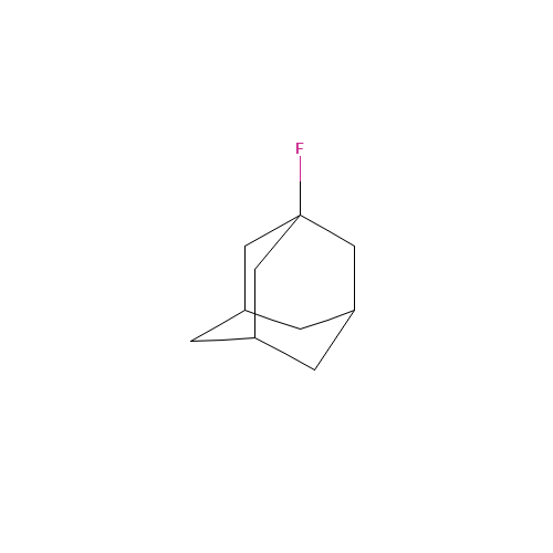 1-Fluoroadamantane (CAS: 768-92-3) - Chemical Structure and Molecular Formula 