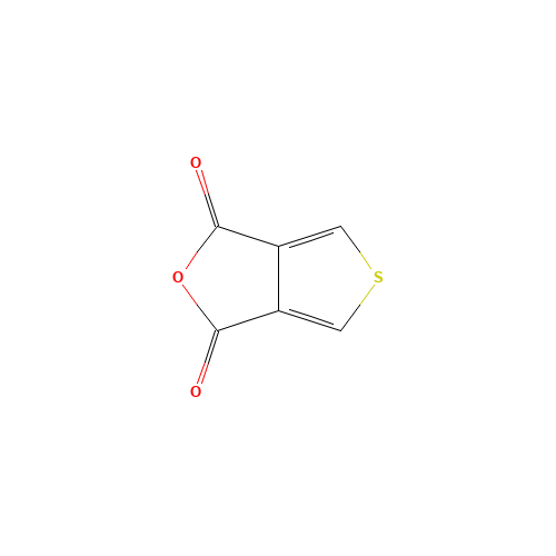 1H,3H-Thieno[3,4-c]furan-1,3-dione (CAS: 6007-85-8) - Chemical Structure and Molecular Formula 