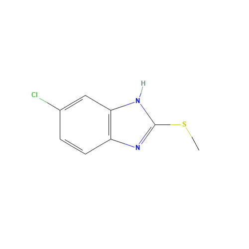 1H-benzimidazole, 5-chloro-2-(methylthio)- (CAS: 7692-57-1) - Related Chemical Product