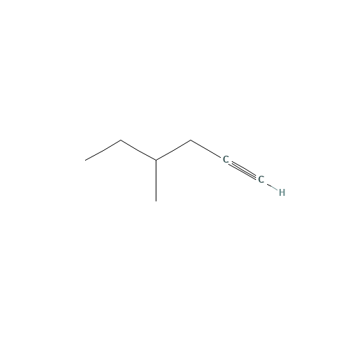 1-Hexyne, 4-methyl (CAS: 52713-81-2) - Chemical Structure and Molecular Formula 