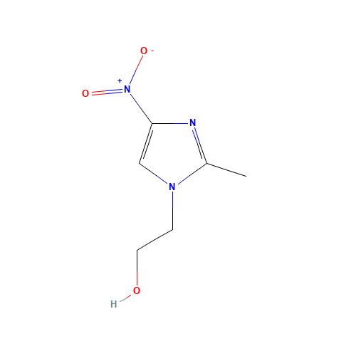 1h-imidazole-1-ethanol, 2-methyl-4-nitro- (CAS: 705-19-1) - Related Chemical Product