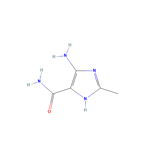 1h-imidazole-4-carboxamide, 5-amino-2-methyl- (CAS: 37800-98-9) - Related Chemical Product