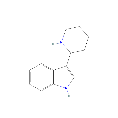 1H-indole, 3-(2-piperidinyl)- (CAS: 4695-73-2) - Related Chemical Product