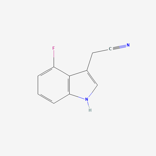 1H-indole-3-acetonitrile, 4-fluoro- (CAS: 89434-04-8) - Related Chemical Product