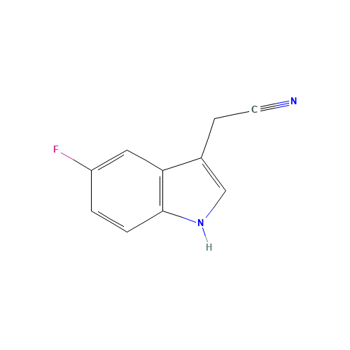 1H-indole-3-acetonitrile, 5-fluoro- (CAS: 73139-85-2) - Related Chemical Product