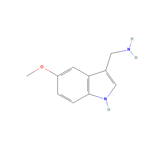 1H-indole-3-methanamine, 5-methoxy- (CAS: 60523-82-2) - Related Chemical Product