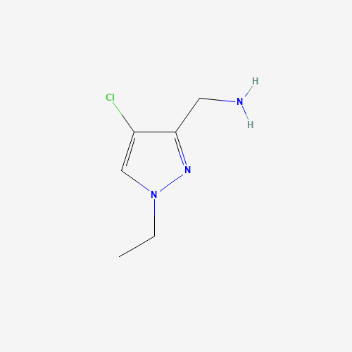 1H-pyrazole-3-methanamine, 4-chloro-1-ethyl- (CAS: 1001611-12-6) - Related Chemical Product