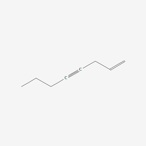 1-Octen-4-yne (CAS: 24612-83-7) - Chemical Structure and Molecular Formula 