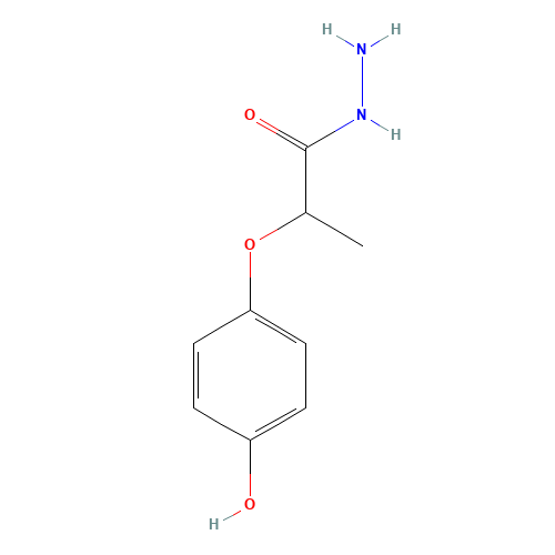2-(4-Hydroxyphenoxy)propanehydrazide (CAS: 845879-32-5) - Related Chemical Product