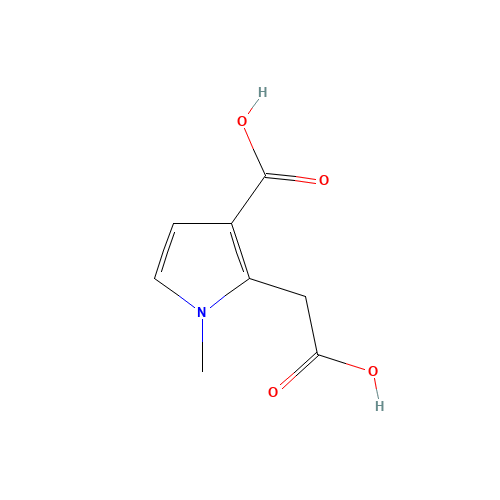 2-(Carboxymethyl)-1-methyl-1H-pyrrole-3-carboxylic acid (CAS: 83863-74-5) - Related Chemical Product