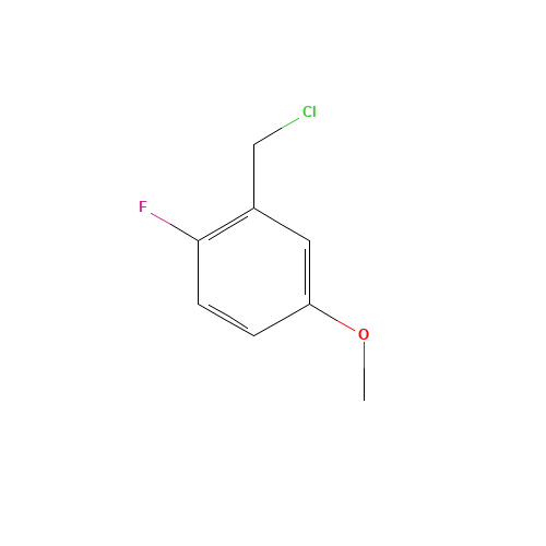 2-(Chloromethyl)-1-fluoro-4-methoxybenzene (CAS: 1076197-70-0) - Related Chemical Product