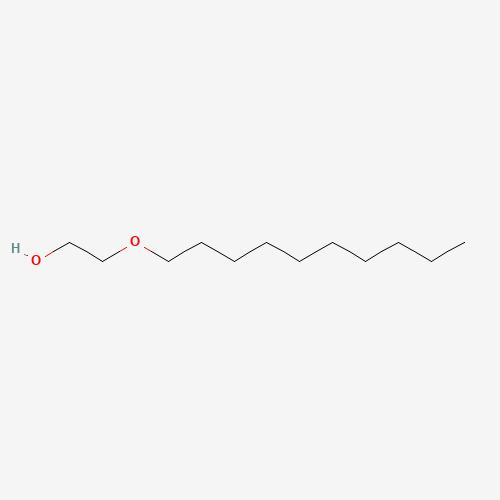 2-(Decyloxy)ethanol (CAS: 23238-40-6) - Chemical Structure and Molecular Formula 