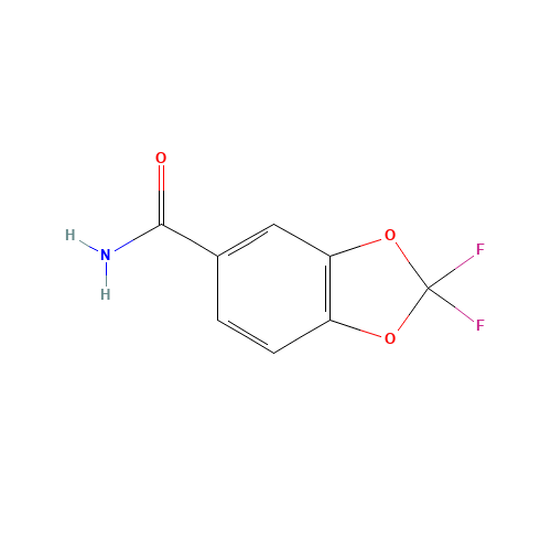 2,2-Difluoro-1,3-benzodioxole-5-carboxamide (CAS: 656-45-1) - Related Chemical Product