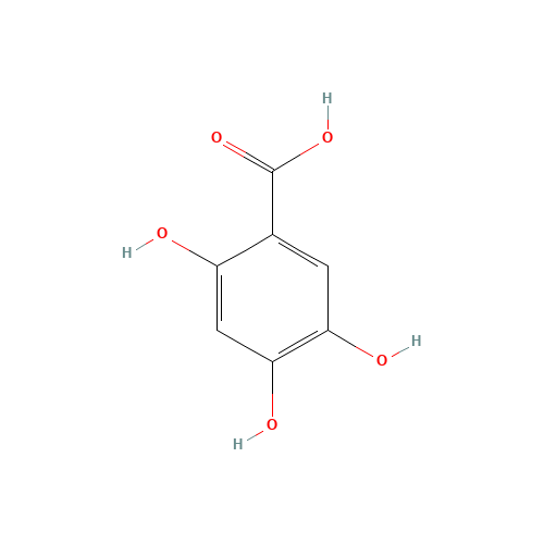2,4,5-Trihydroxybenzoic acid (CAS: 610-90-2) - Related Chemical Product