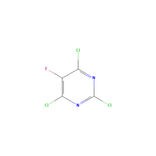 2,4,6-Trichloro-5-fluoropyrimidine (CAS: 6693-08-9) - Related Chemical Product