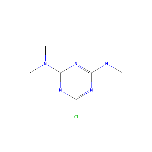 2,4-Bis(dimethylamino)-6-chloro-s-triazine (CAS: 3140-74-7) - Related Chemical Product