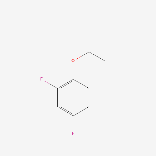 2,4-Difluoro-1-isopropoxybenzene (CAS: 203059-83-0) - Chemical Structure and Molecular Formula 