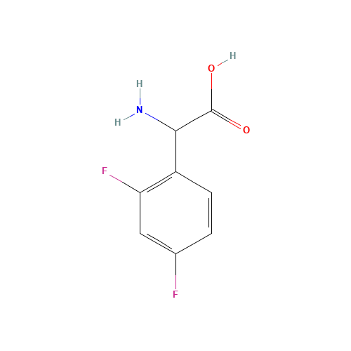 2,4-Difluoro-DL-phenylglycine (CAS: 240409-02-3) - Related Chemical Product