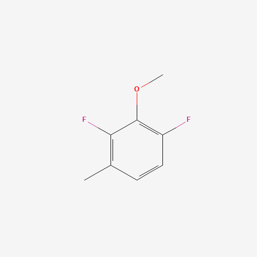 2,6-Difluoro-3-methylanisole (CAS: 261763-33-1) - Chemical Structure and Molecular Formula 