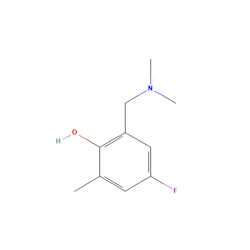 2-[(Dimethylamino)methyl]-4-fluoro-6-methylphenol (CAS: 2062-47-7) - Related Chemical Product