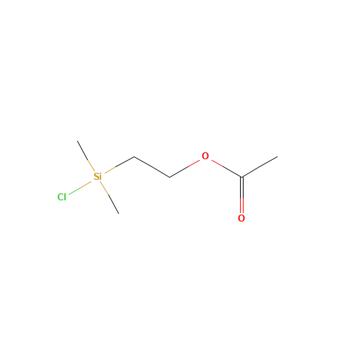 2-[Chloro(dimethyl)silyl]ethyl acetate (CAS: 18306-45-1) - Related Chemical Product
