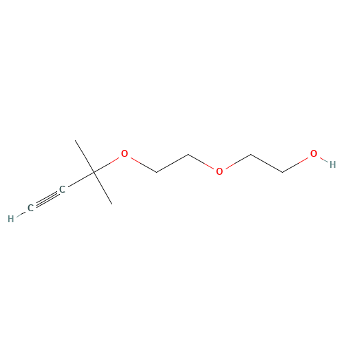 2-{2-[(2-Methyl-3-butyn-2-yl)oxy]ethoxy}ethanol (CAS: 29871-35-0) - Related Chemical Product