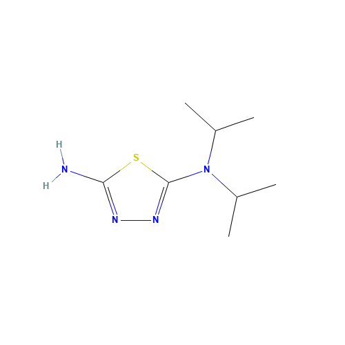 2-amino-5-diisopropylamino-1,3,4-thiadiazole (CAS: 72269-92-2) - Related Chemical Product
