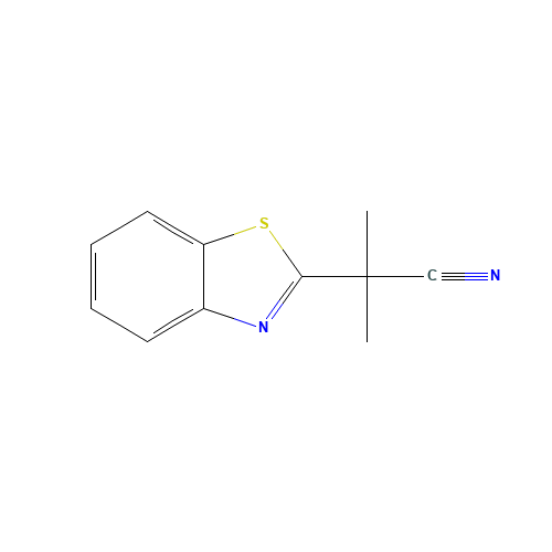 2-Benzothiazol-2-yl-2-methylpropionitrile (CAS: 66277-05-2) - Related Chemical Product