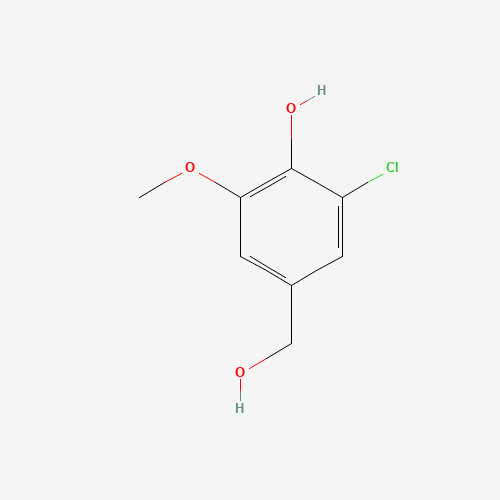 2-chloro-4-(hydroxymethyl)-6-methoxyphenol (CAS: 20624-92-4) - Related Chemical Product