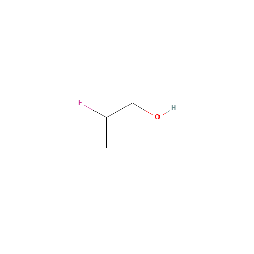 2-Fluoropropan-1-ol (CAS: 3824-87-1) - Chemical Structure and Molecular Formula 