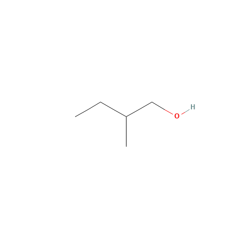 2-Methylbutan-1-ol (CAS: 34713-94-5) - Chemical Structure and Molecular Formula 