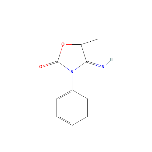 2-oxazolidinone, 4-imino-5,5-dimethyl-3-phenyl- (CAS: 3846-12-6) - Related Chemical Product