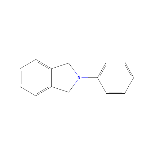 2-phenylisoindoline (CAS: 19375-67-8) - Chemical Structure and Molecular Formula 