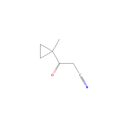 3-(1-Methylcyclopropyl)-3-oxopropanenitrile (CAS: 88485-78-3) - Related Chemical Product