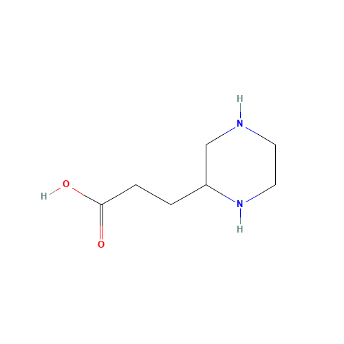3-(2-Piperazinyl)propanoic acid (CAS: 891782-61-9) - Related Chemical Product