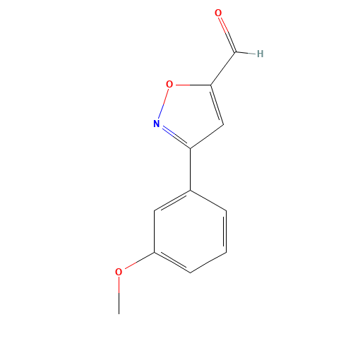 3-(3-Methoxyphenyl)-1,2-oxazol-5-carbaldehyd (CAS: 251912-68-2) - Related Chemical Product