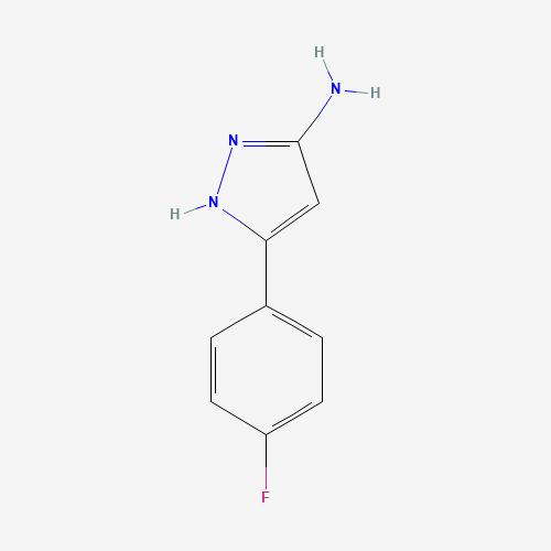 3-(4-Fluorophenyl)-1H-pyrazol-5-amine (CAS: 929635-71-2) - Related Chemical Product