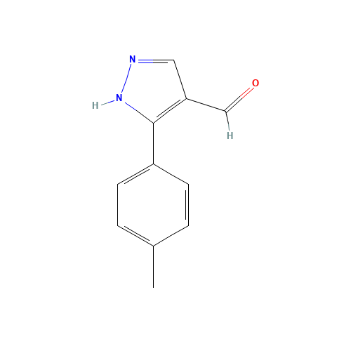 3-(4-methylphenyl)-1H-pyrazole-4-carbaldehyde (CAS: 350988-62-4) - Related Chemical Product