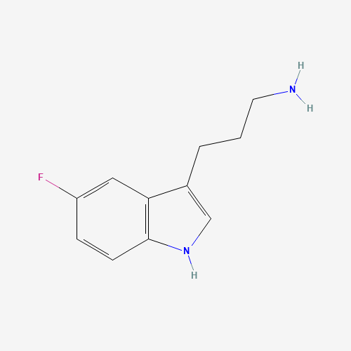 3-(5-Fluoro-1H-indol-3-yl)-1-propanamine (CAS: 245762-27-0) - Related Chemical Product