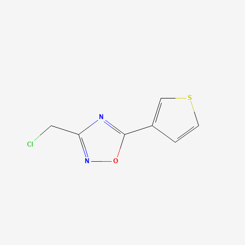 3-(chloromethyl)-5-(3-thienyl)-1,2,4-oxadiazole (CAS: 184970-24-9) - Related Chemical Product