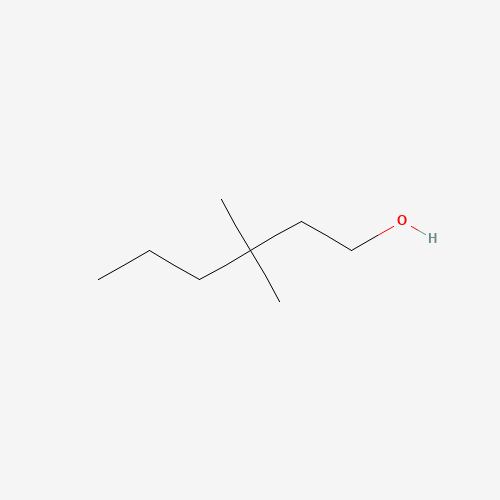 3,3-Dimethyl-1-hexanol (CAS: 10524-70-6) - Chemical Structure and Molecular Formula 