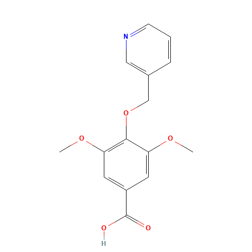 3,5-dimethoxy-4-(pyridin-3-ylmethoxy)benzoic acid (CAS: 923790-15-2) - Related Chemical Product