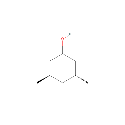 3,5-DIMETHYLCYCLOHEXANOL (CAS: 17373-17-0) - Chemical Structure and Molecular Formula 