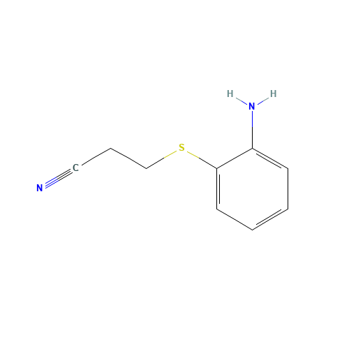 3-[(2-Aminophenyl)sulfanyl]propanenitrile (CAS: 4327-52-0) - Related Chemical Product