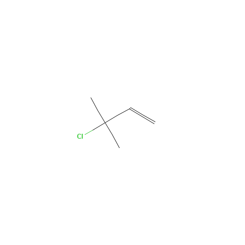 3-Chloro-3-methylbut-1-ene (CAS: 2190-48-9) - Chemical Structure and Molecular Formula 