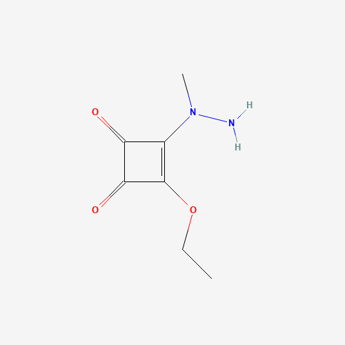 3-Ethoxy-4-(1-methylhydrazino)-3-cyclobutene-1,2-dione (CAS: 175204-27-0) - Related Chemical Product